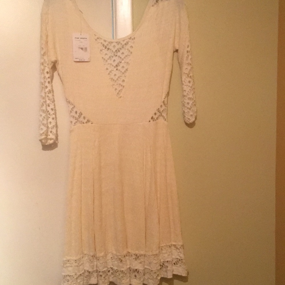 Free people cream dress